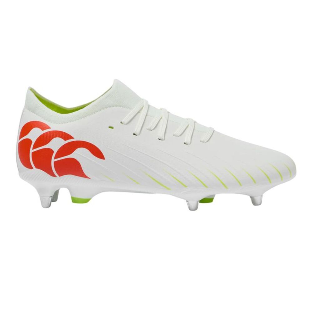 Canterbury Unisex Adult Speed Falcon Pro Soft Ground Rugby Boots / Snow White